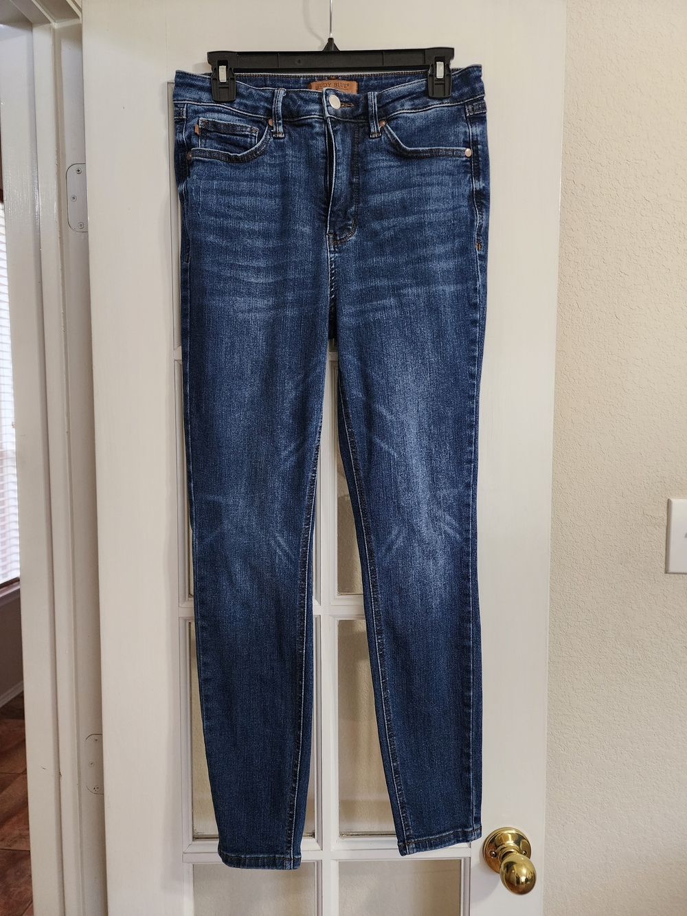 Judy Blue JB88692 High Rise Tummy Control Medium Wash Skinny Jeans 9/29
